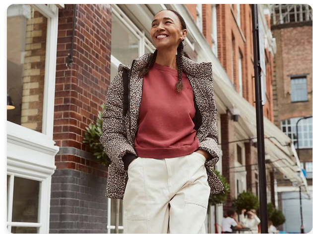 Woman in fall fashion